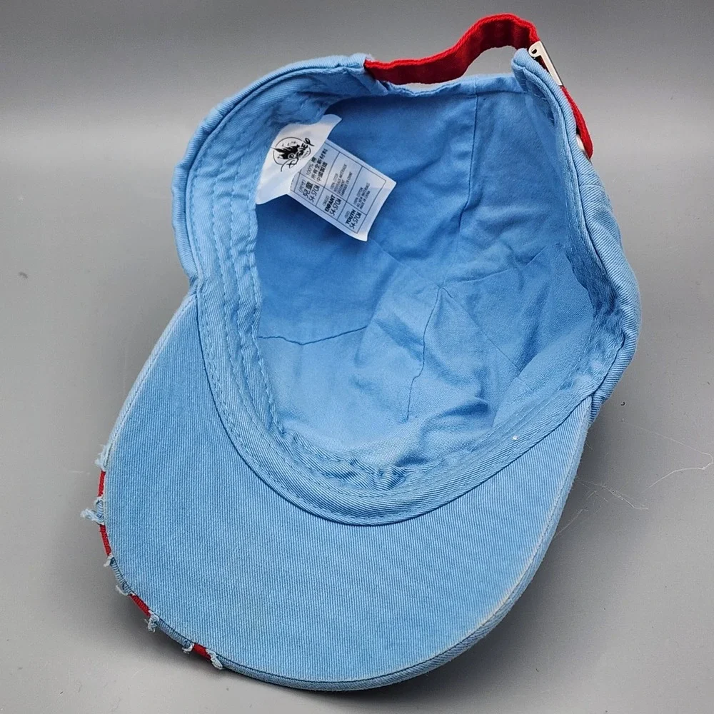 Disney Stitch Wuz Here Blue Youth‎ Baseball Hat Cap Lilo Stitch